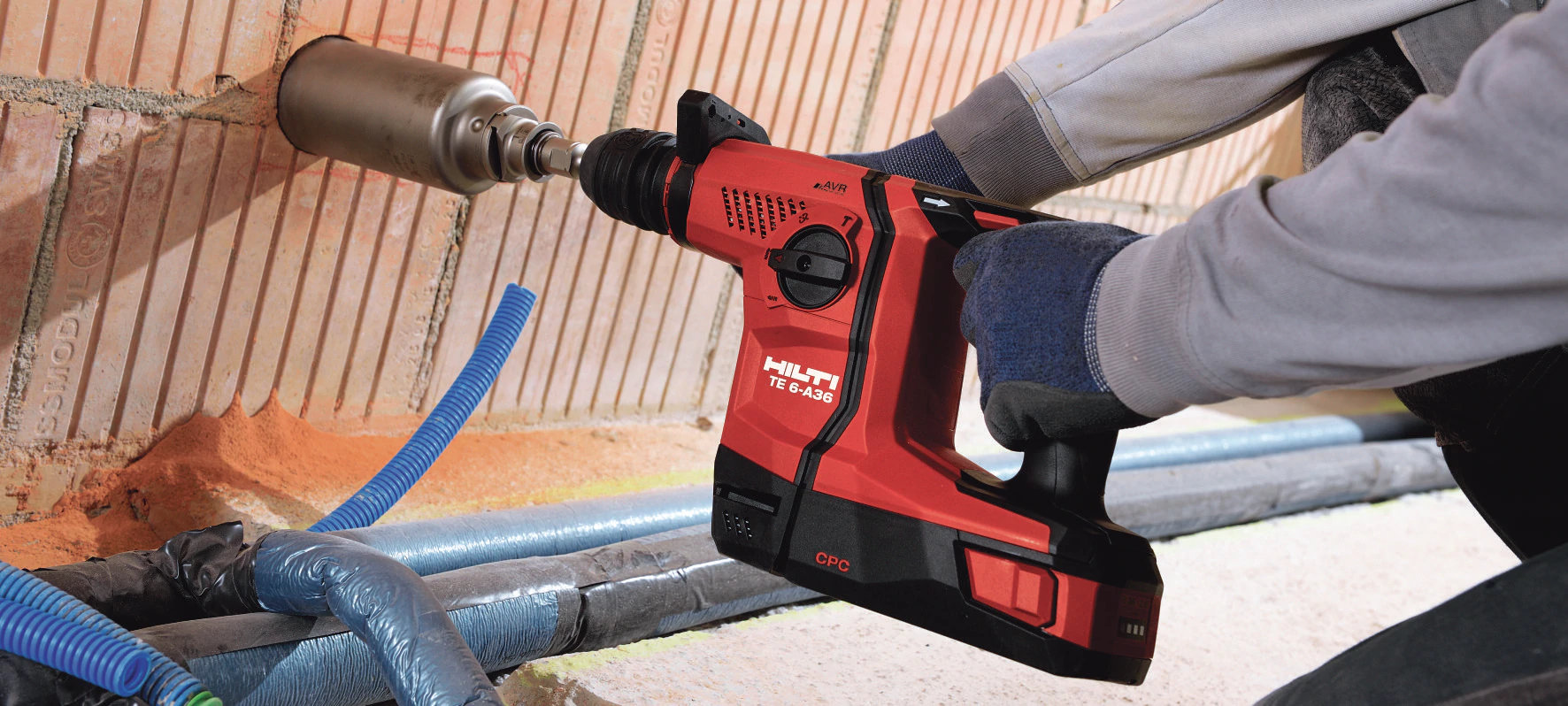 Te 6 A36 P2 2 6ah Drs Hepa コンボ 充電式高性能ロータリーハンマー Hilti